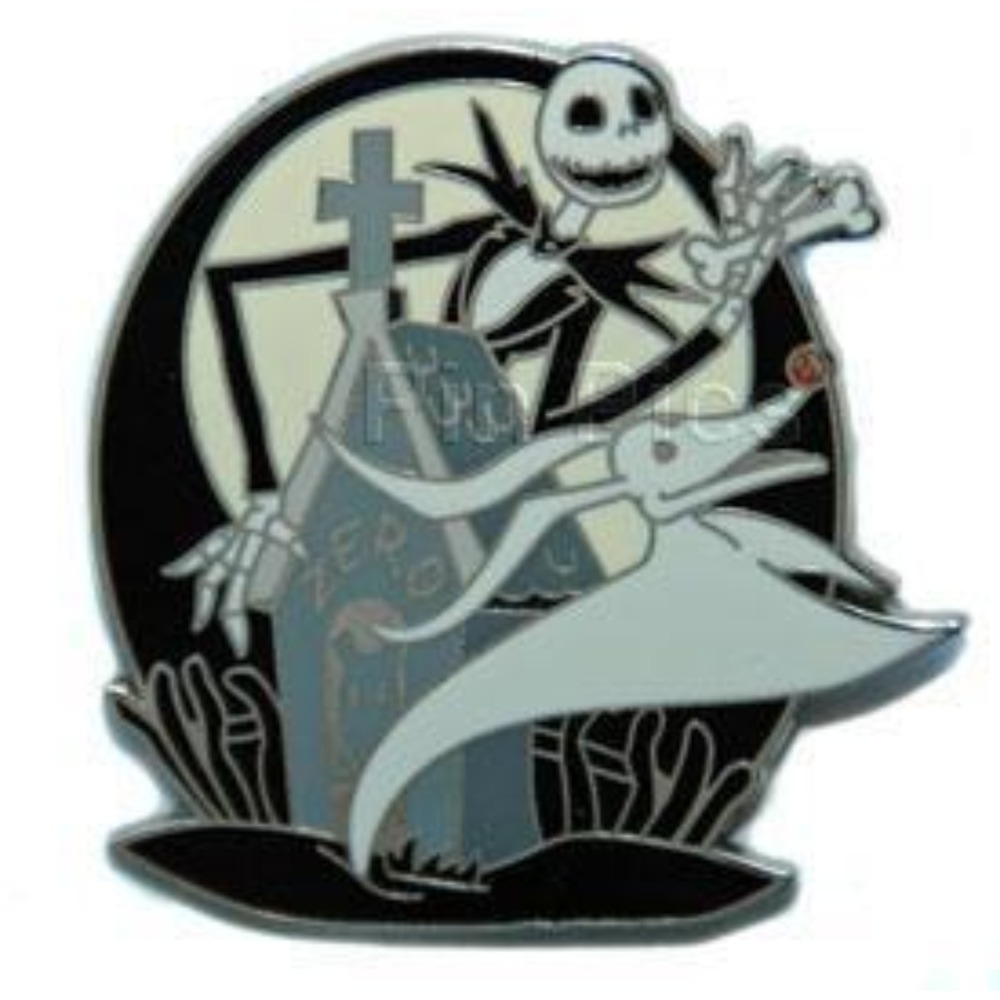 Disney Pin Nightmare Before Christmas Jack Skellington Zero Doghouse 64035 NBC